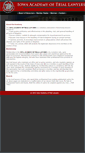 Mobile Screenshot of iowaacademyoftriallawyers.com